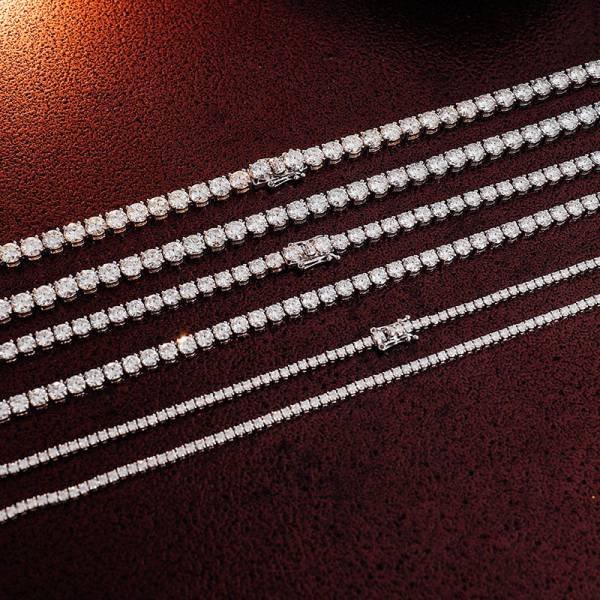 Moissanite Tennis Necklace - Image 2