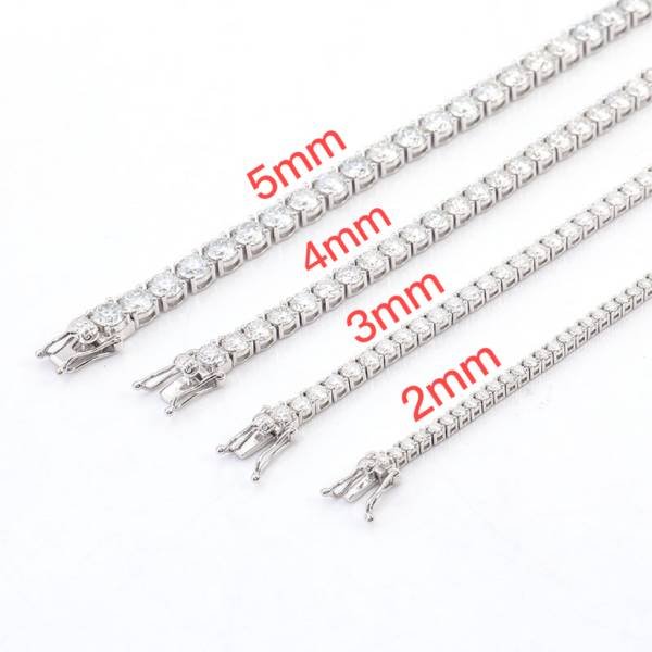 Moissanite Tennis Bracelet - Image 2