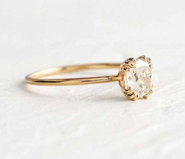 0.5Carat 12-Prong Princess Moissanite Cut - Image 3
