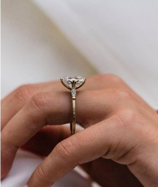 4ct Old Mine Asscher Cut Moissanite - Image 3
