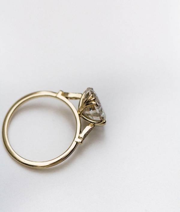 4ct Old Mine Asscher Cut Moissanite - Image 4