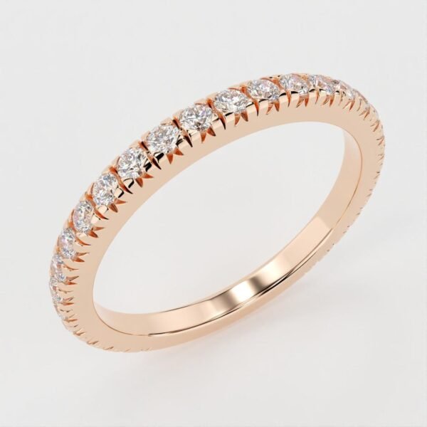 1.8mm Moissanite Eternity Band - Image 4