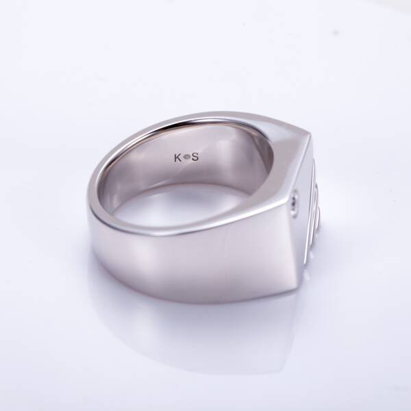 Sterling Silver Signet Ring - Image 3