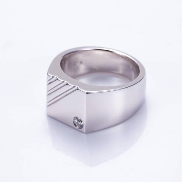 Sterling Silver Signet Ring - Image 2