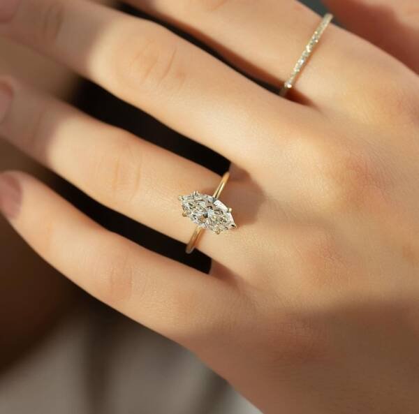 2ct Marquise Engagement Ring