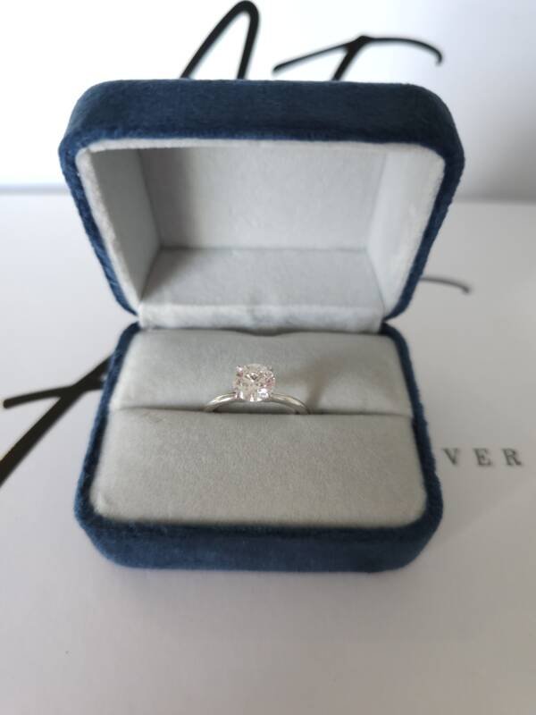 1.46ct Brilliant Round Lab-grown Diamond Engagement Ring - Image 11